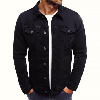Theodore Willow Men's Classic Slim Fit Denim Jacket: Stylish, Durable, Versatile Everyday