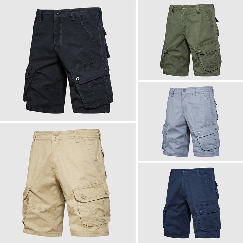 Comfortable Linen Cargo Shorts