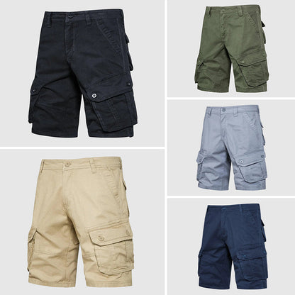 Comfortable Linen Cargo Shorts