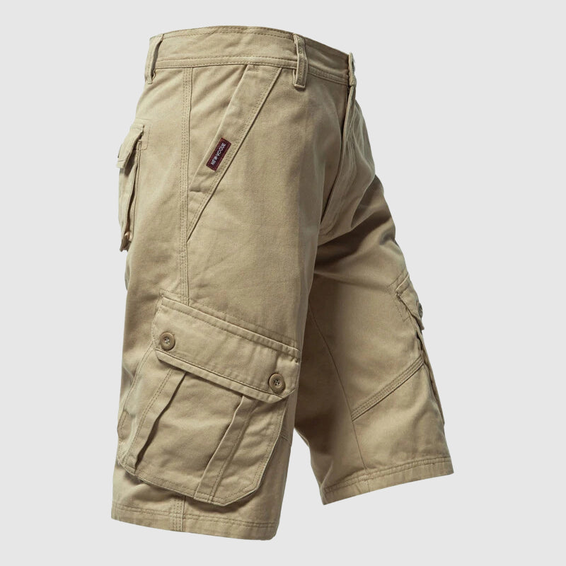 Comfortable Linen Cargo Shorts