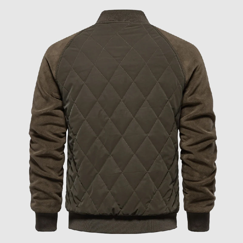 Women's Fleece Bomber Jacket Soft Cozy Navy