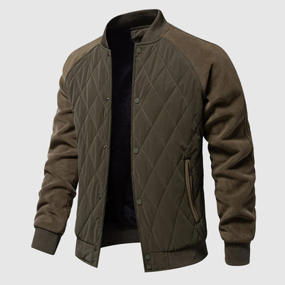 Women's Fleece Bomber Jacket Cozy Theodore Willow - VibreMode