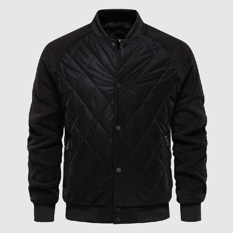 Women's Fleece Bomber Jacket Soft Cozy Navy
