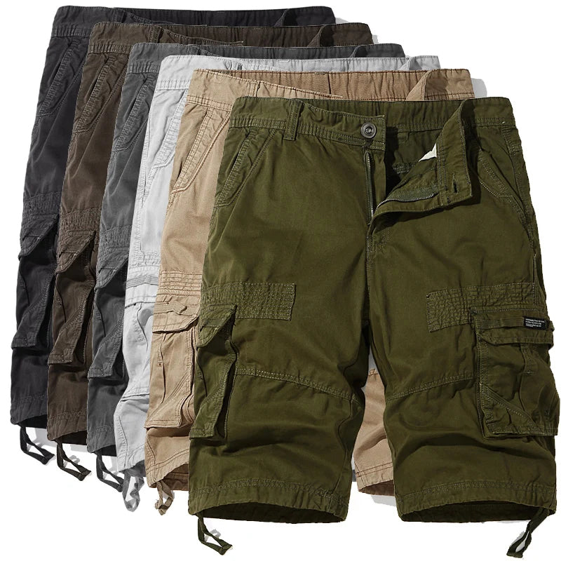 Relaxed Fit Outdoor Cargo Shorts - VibreMode