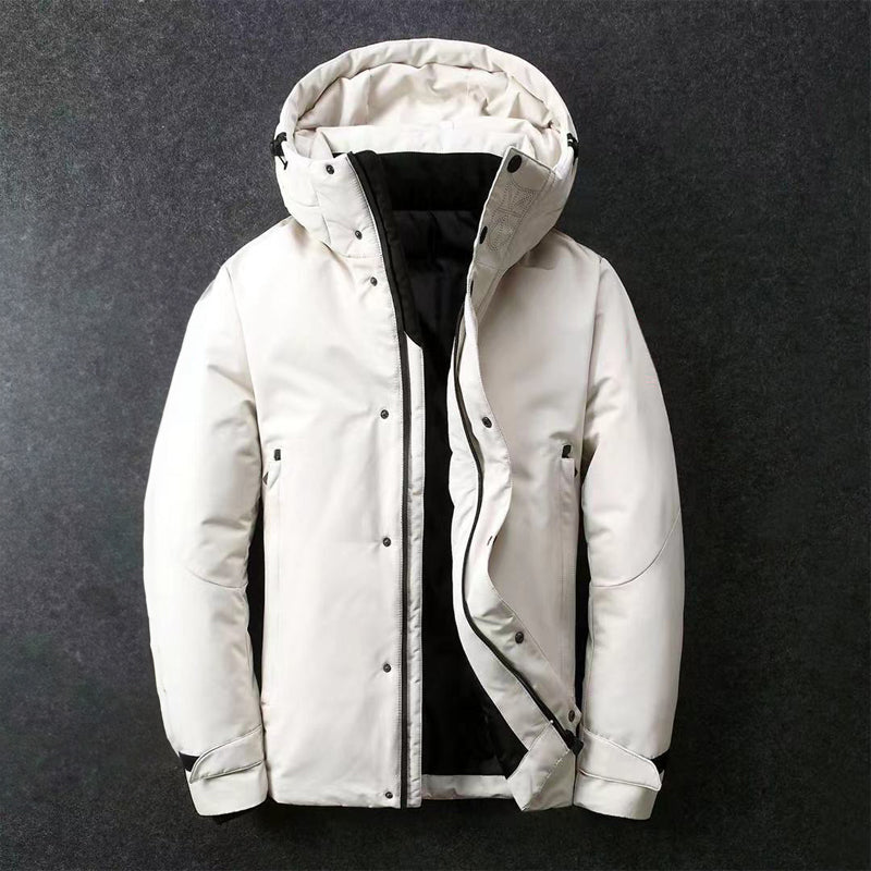 Men's Down Jacket Lightweight Insulated Black