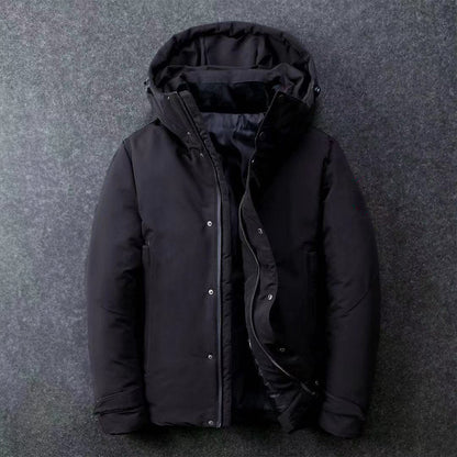 Men's Down Jacket Lightweight Insulated Black