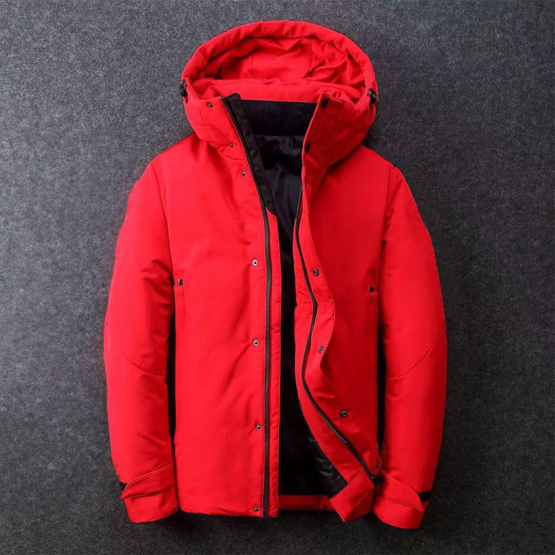 Men's Down Jacket Lightweight Insulated Black