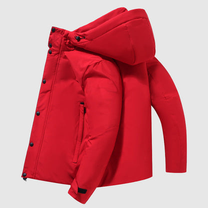 Men's Down Jacket Lightweight Insulated Black