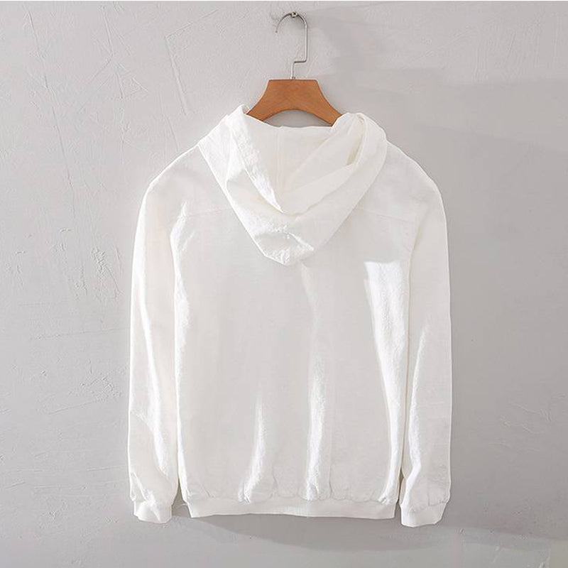 Women's Ramie Spring Jacket Lightweight Breathable Beige