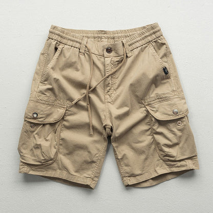 Rugged Outdoor Adventure Cargo Shorts