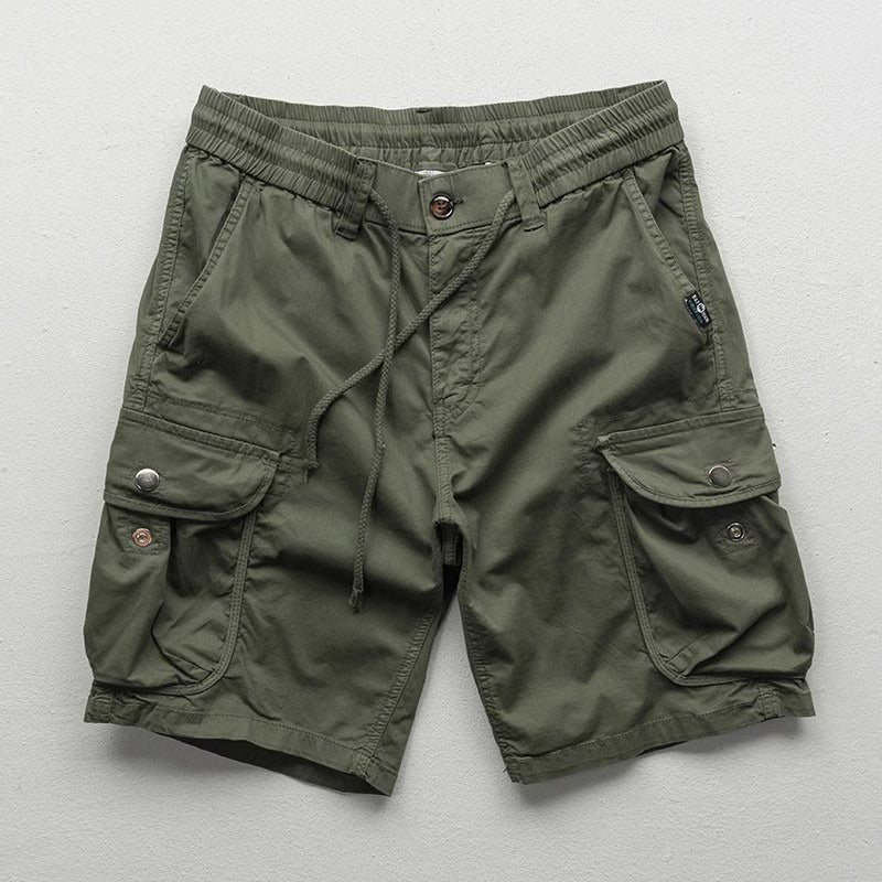 Rugged Outdoor Adventure Cargo Shorts