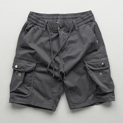 Rugged Outdoor Adventure Cargo Shorts