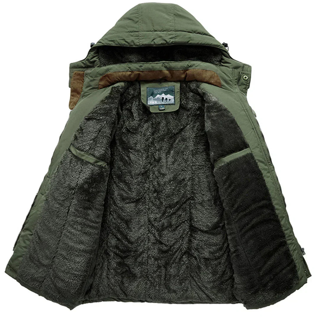 Men's Winter Parka Coat With Hood