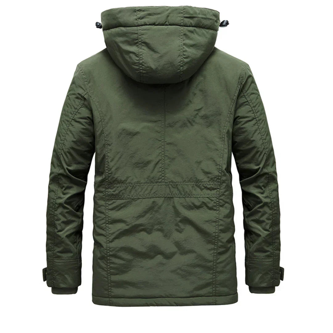 Men's Winter Parka Coat With Hood