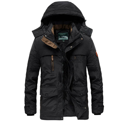 Men's Winter Parka Coat With Hood