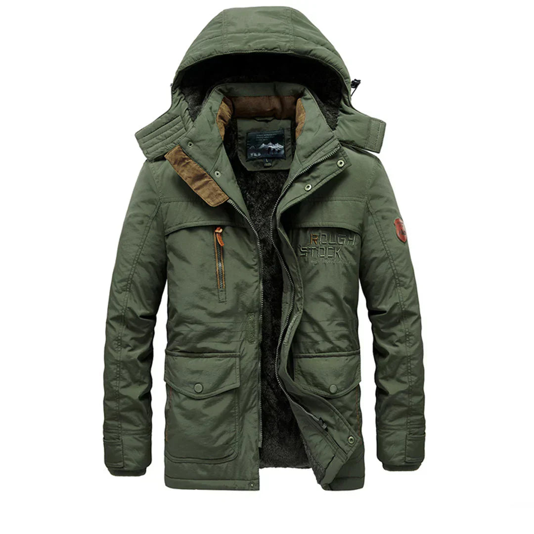 Men's Winter Parka Coat With Hood