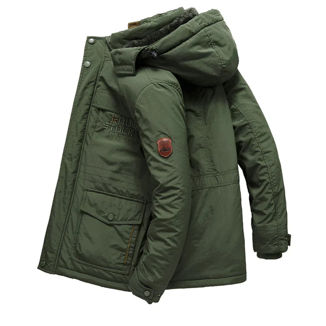 Men's Winter Parka Coat With Hood