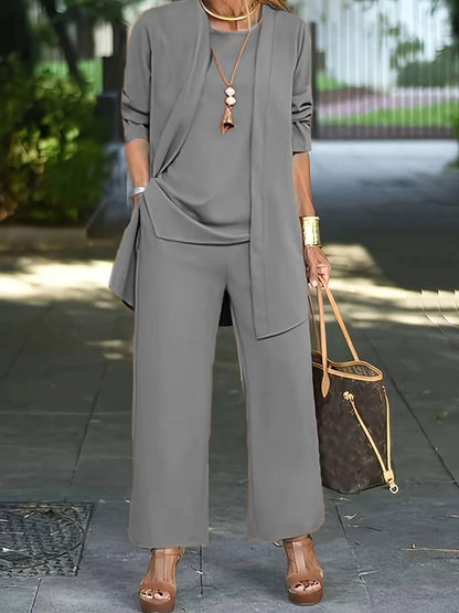 Pastel Pink Ladies Loose Fit Pant Set