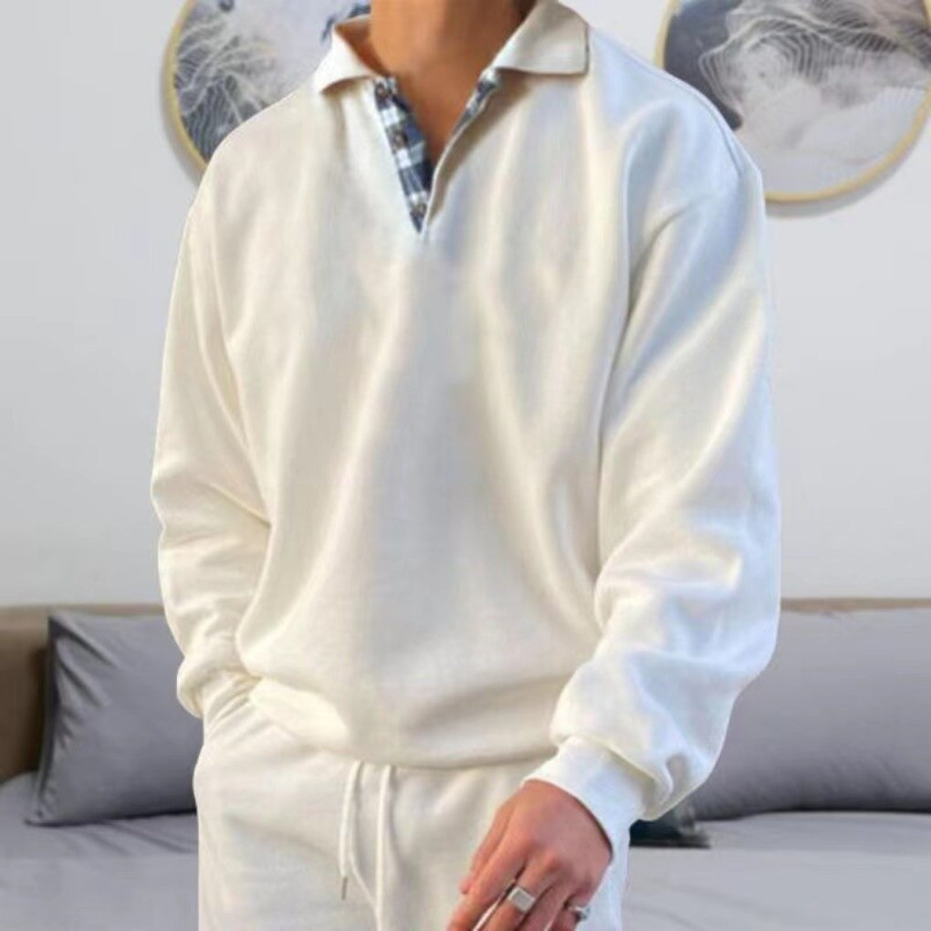 Men's Crew Neck Sweater Comfortable Casual