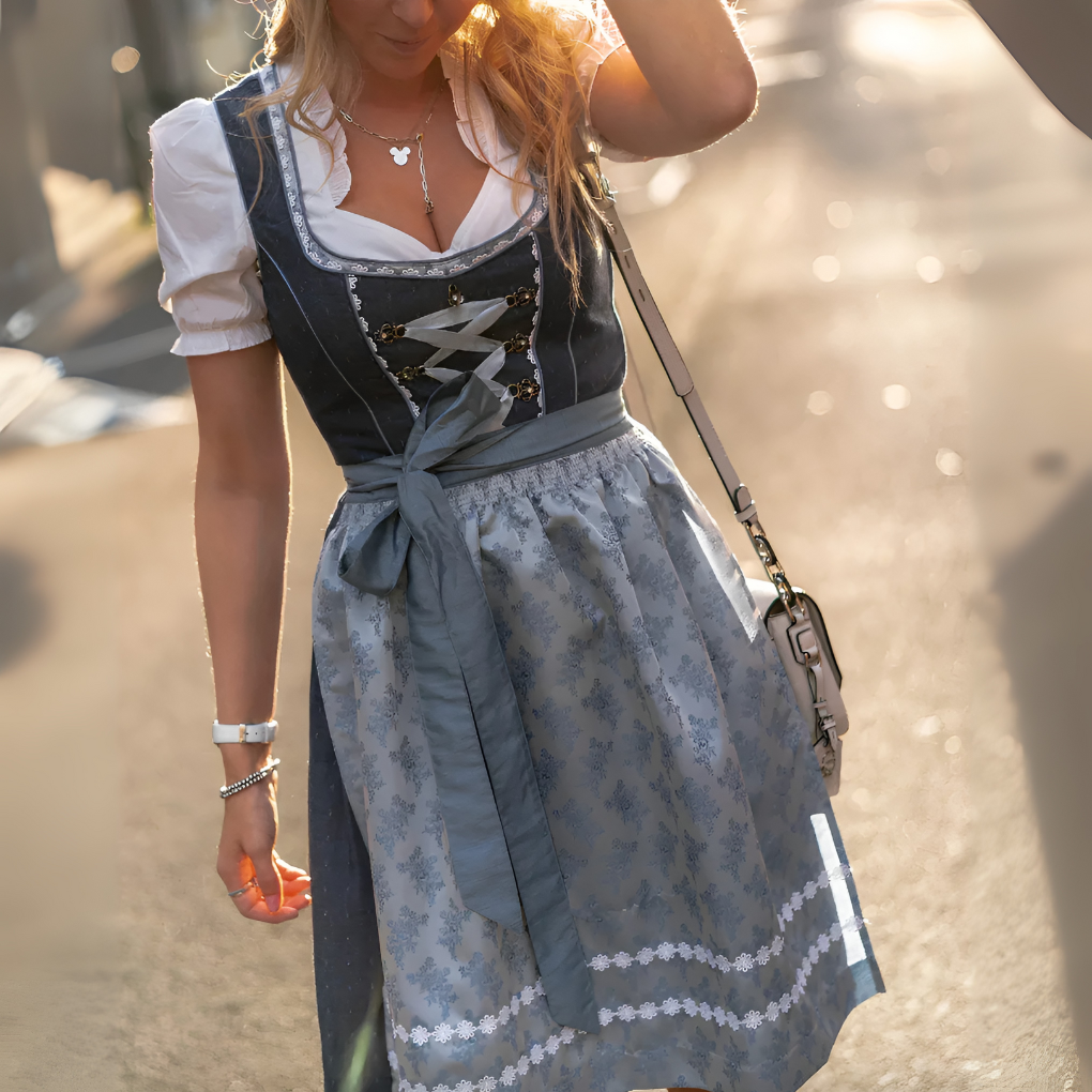 Women's Traditional Dirndl Dress - VibreMode