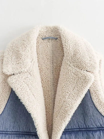 Women's Denim Cardigan