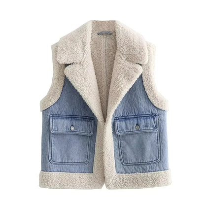 Women's Denim Cardigan