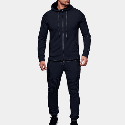 Men's Hooded Tracksuit Modern Comfortable