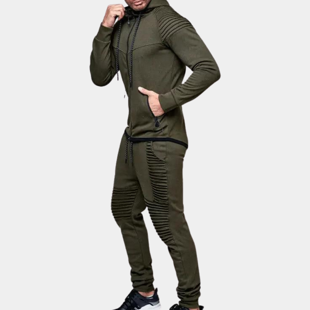 Men's Hooded Tracksuit Modern Comfortable