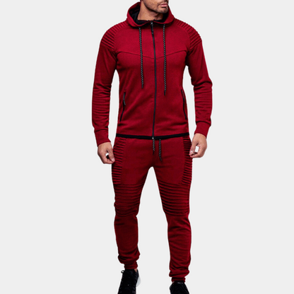 Men's Hooded Tracksuit Modern Comfortable