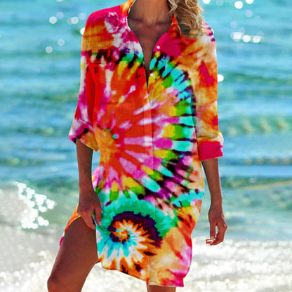 Women's Relaxed Fit Summer Shirt - VibreMode