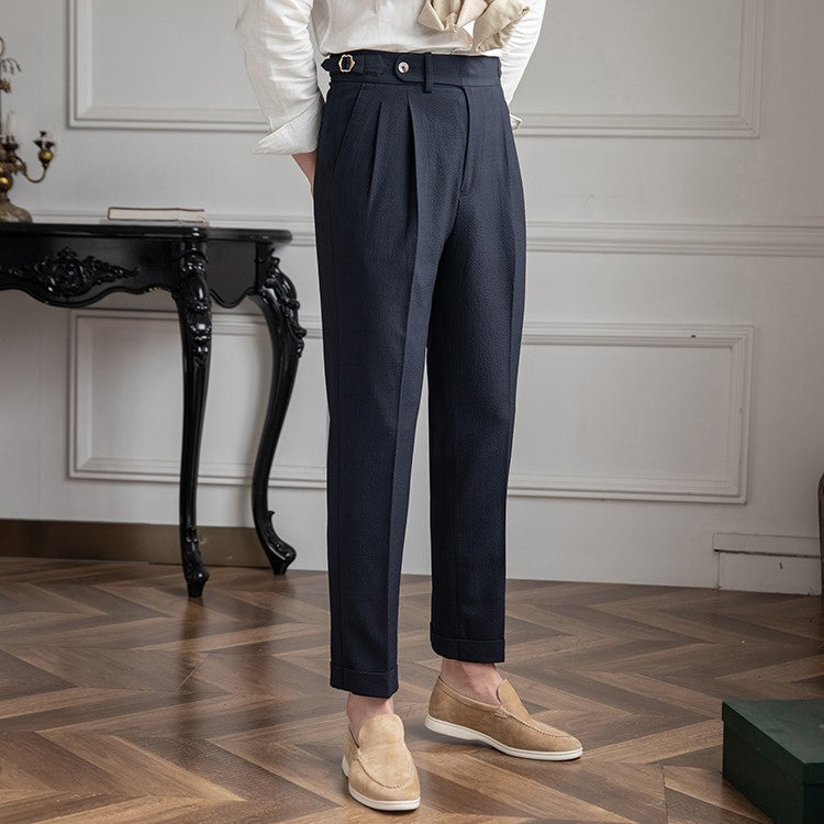 Benjamin | Men's Slim Fit Dress Pants - VibreMode
