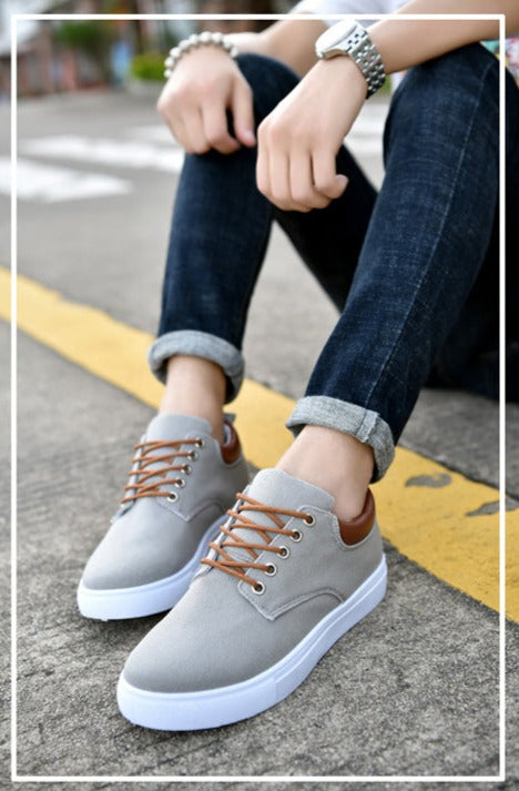 Classic Black White Lace Sneakers