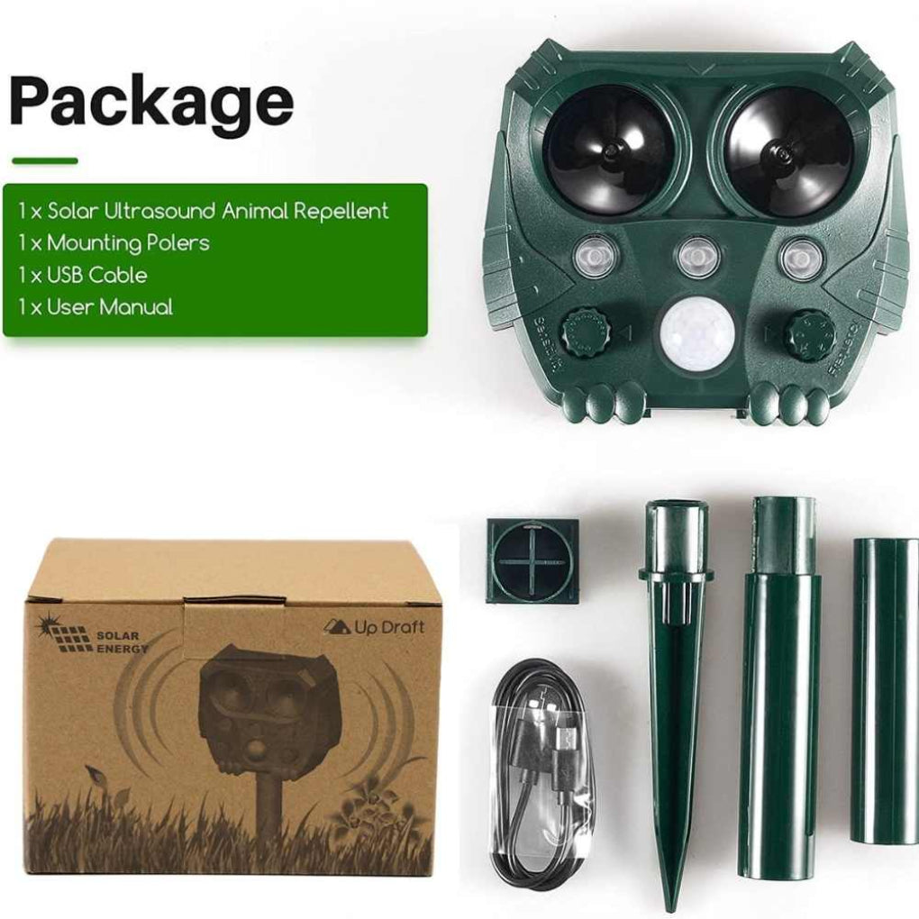 Ultrasonic Animal Repellent For Cats Dogs Rodents