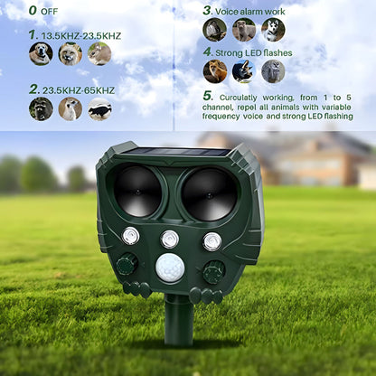 Ultrasonic Animal Repellent For Cats Dogs Rodents