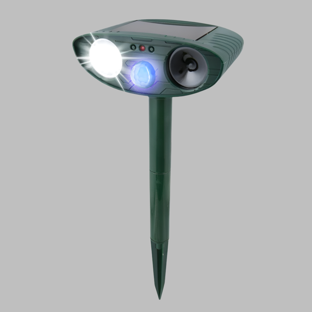 Solar Ultrasonic Rabbit Repellent Device
