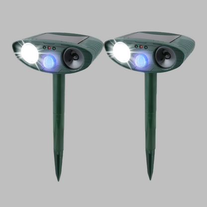 Solar Ultrasonic Rabbit Repellent Device