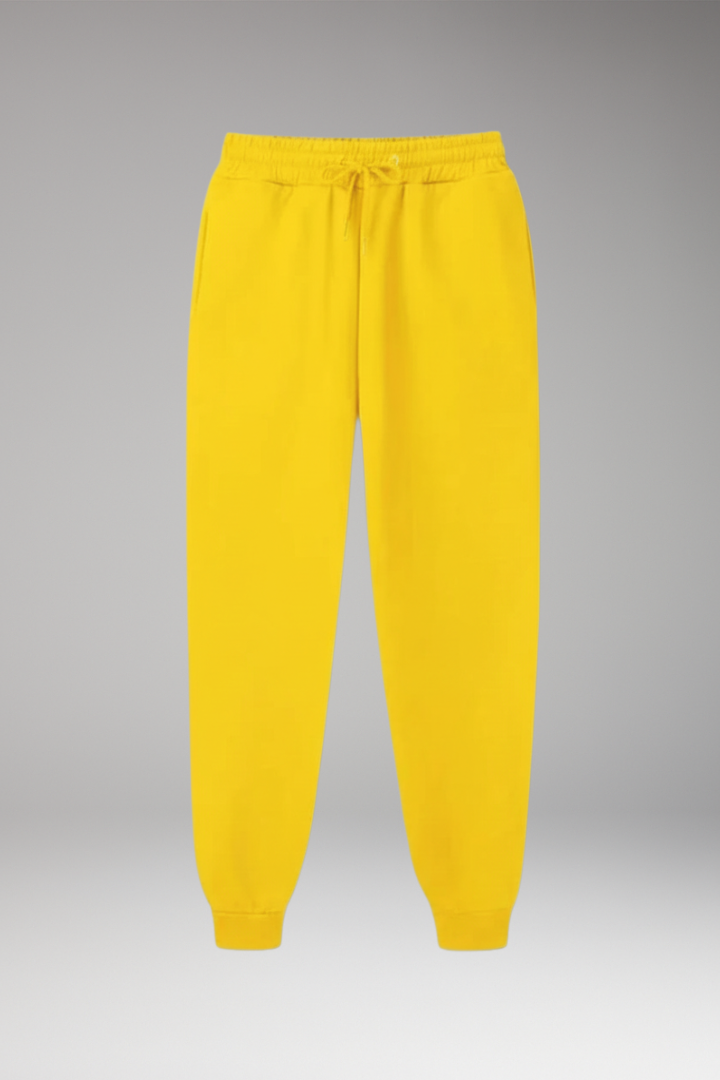 Women's Jogging Pants Adjustable Waist Ribbed Cuffs - VibreMode