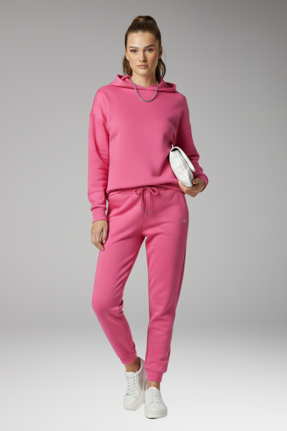 Women's Jogging Pants Adjustable Waist Ribbed Cuffs