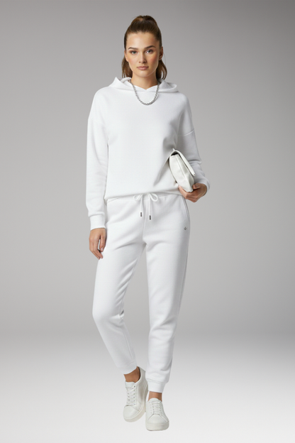 Women's Jogging Pants Adjustable Waist Ribbed Cuffs