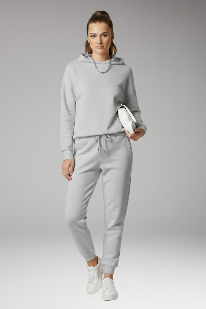 Women's Jogging Pants Adjustable Waist Ribbed Cuffs