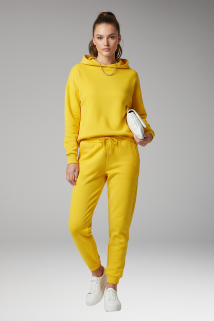 Women's Jogging Pants Adjustable Waist Ribbed Cuffs