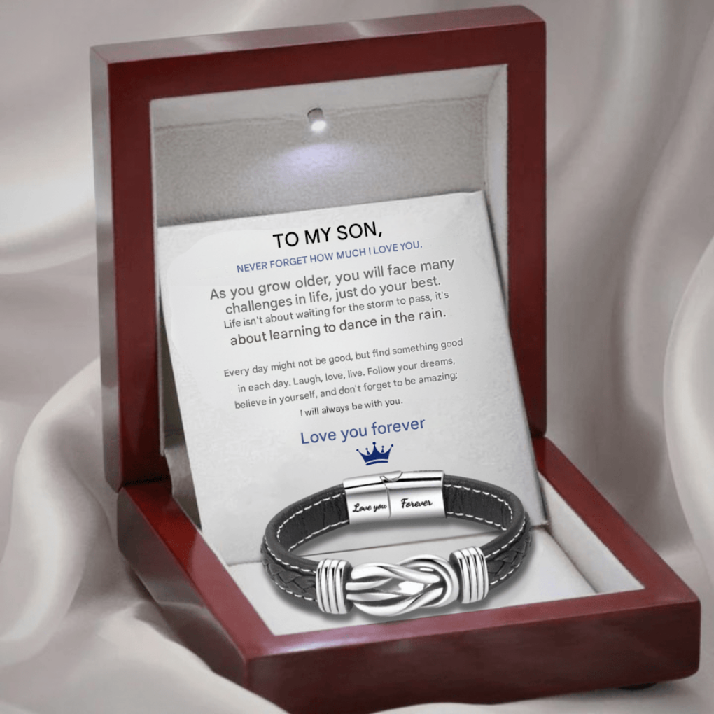 Men's Infinity Symbol Bracelet