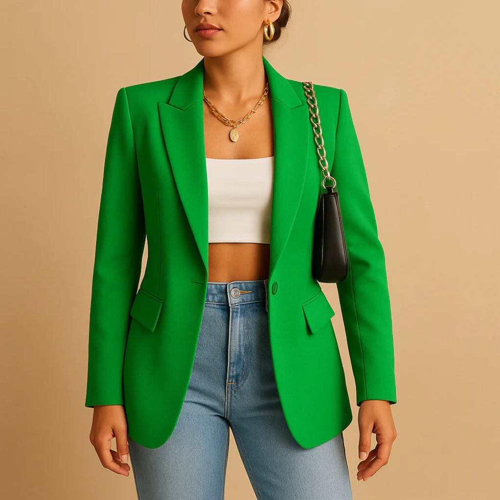 Women's Fitted Blazer - VibreMode