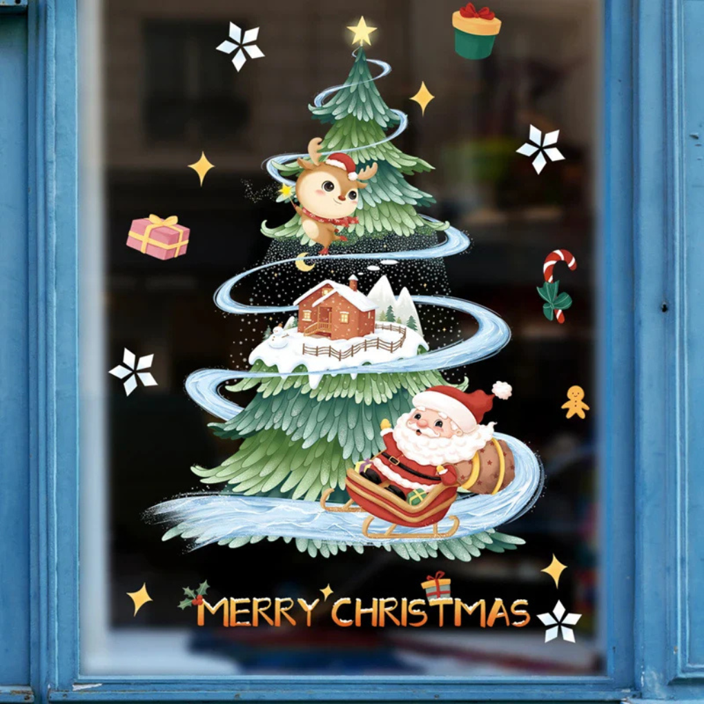 Christmas Window Stickers