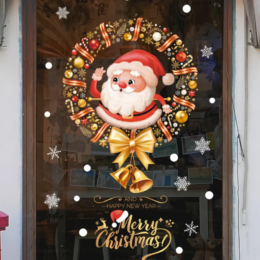 Christmas Window Clings Stickers