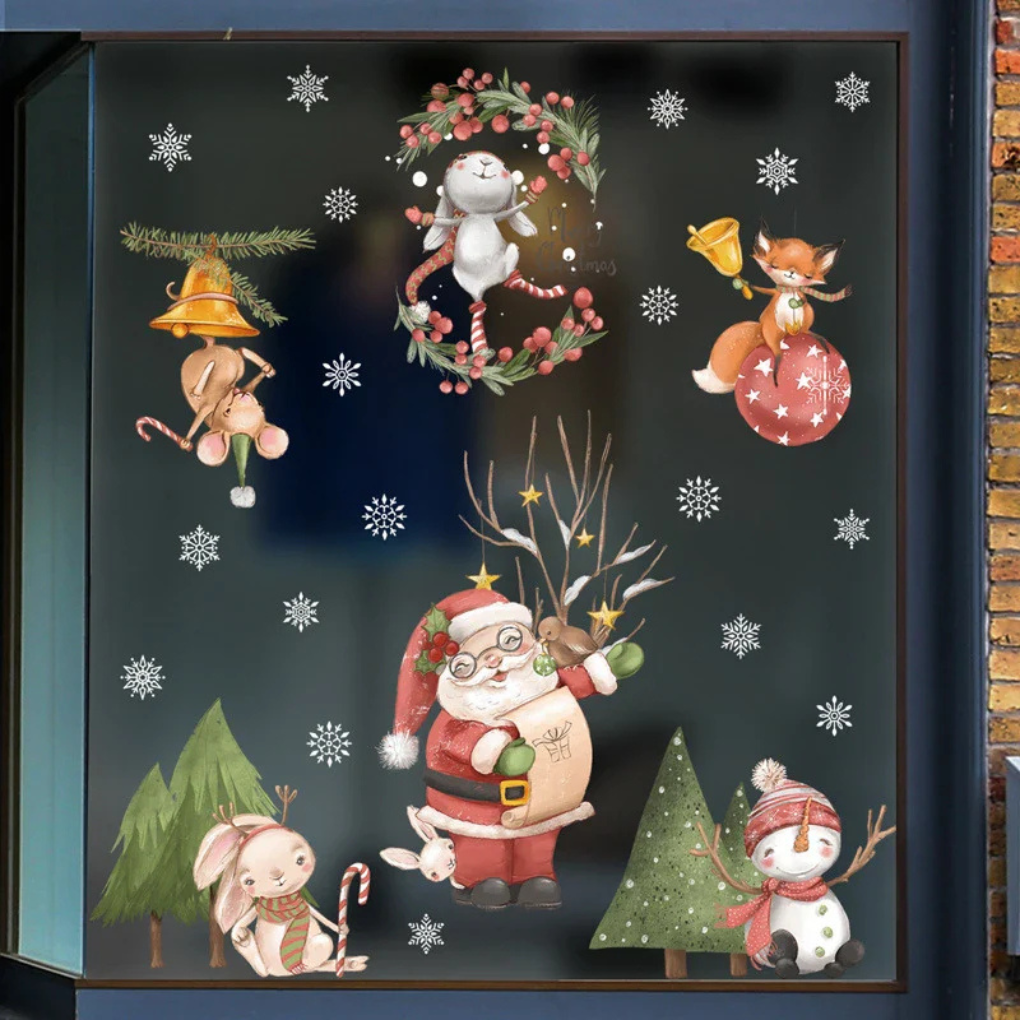 Christmas Window Stickers