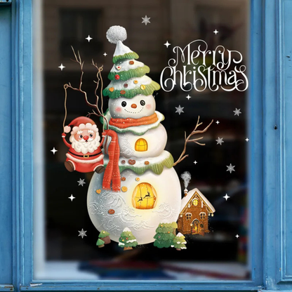 Christmas Window Clings Stickers