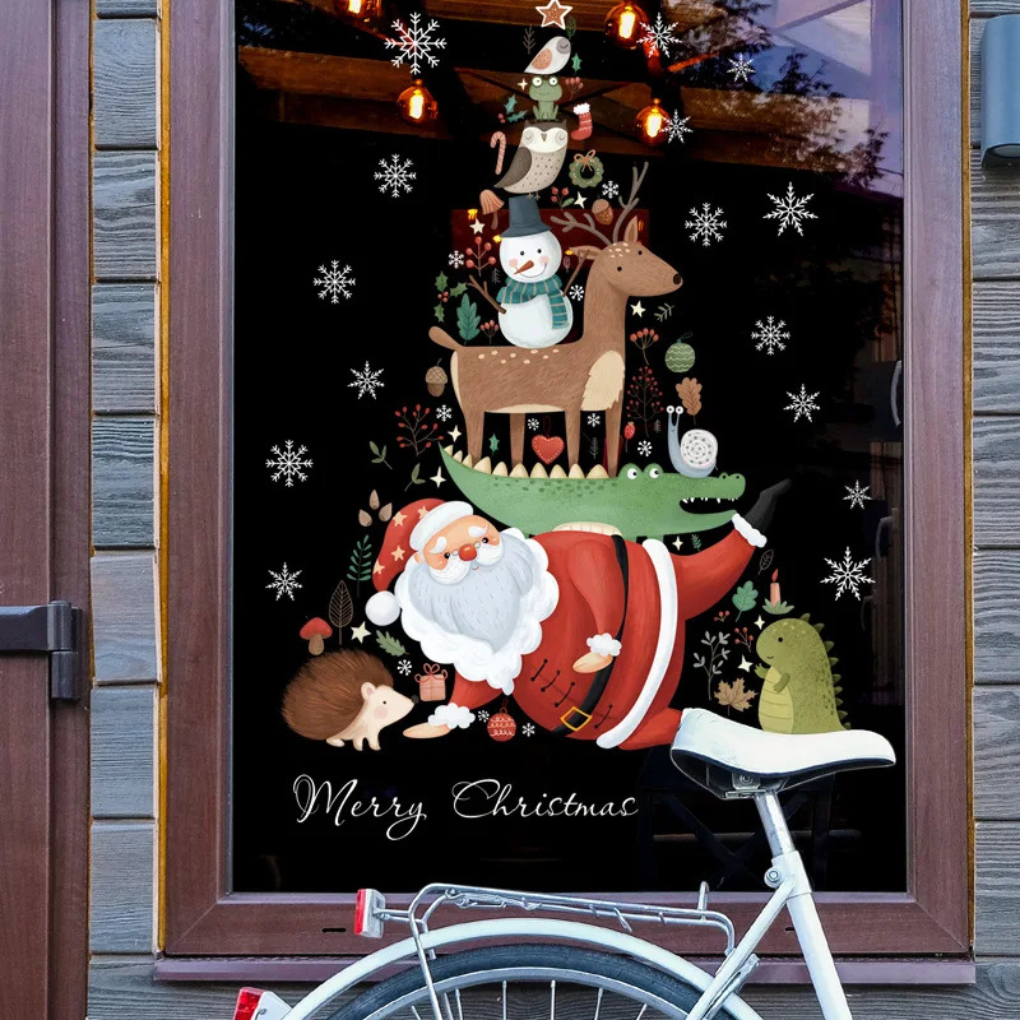 Christmas Window Clings Stickers