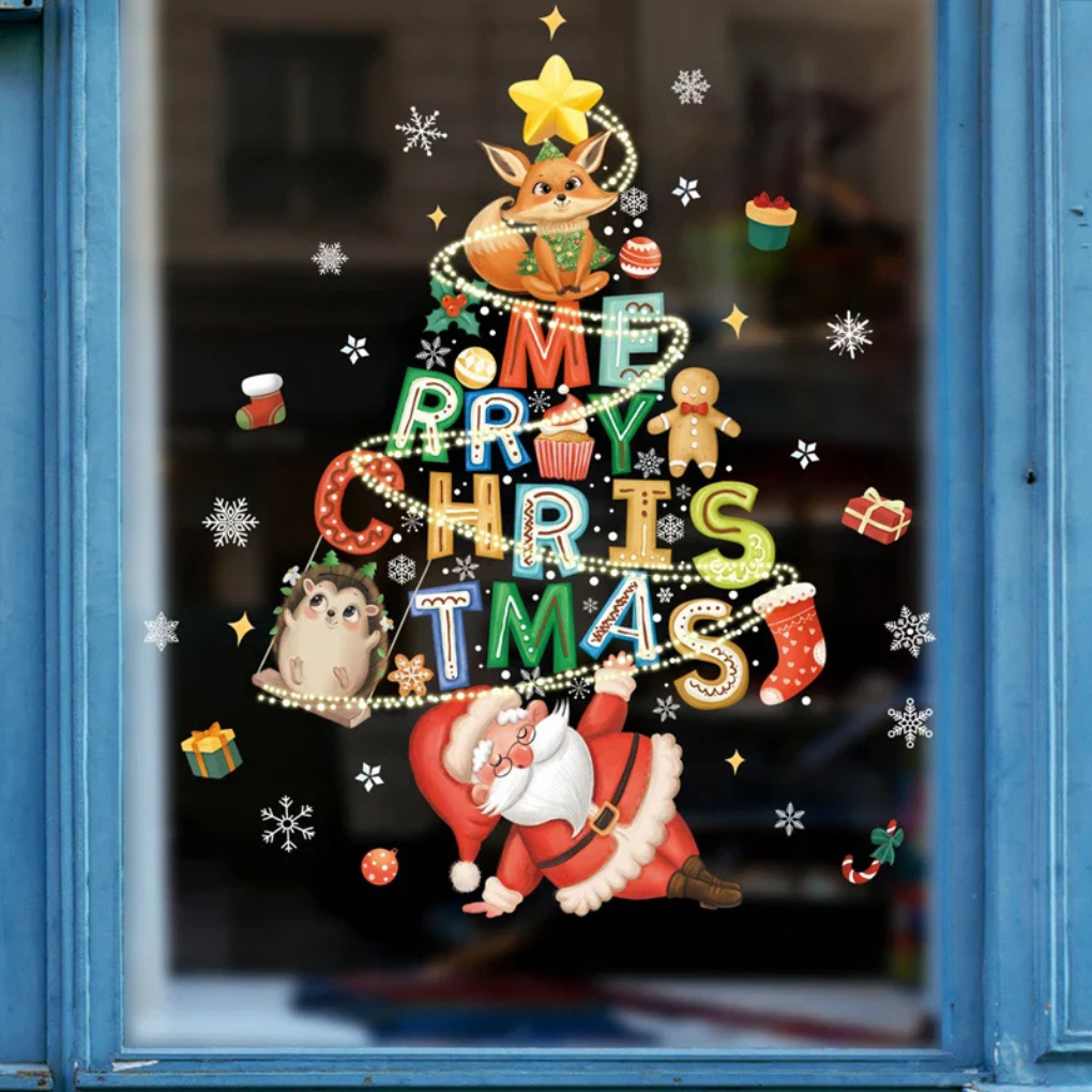 Christmas Window Stickers