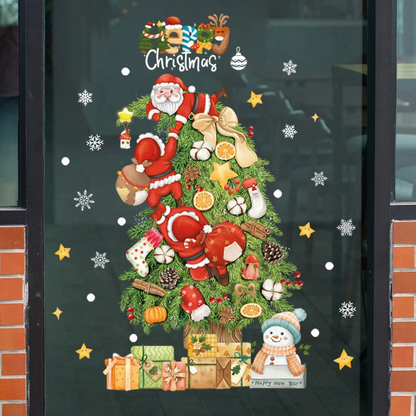 Christmas Window Clings Stickers